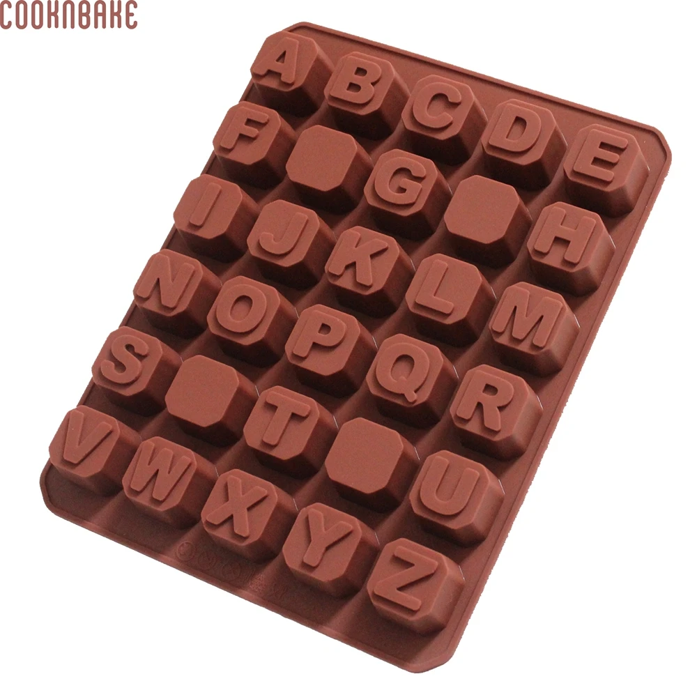 Формы для шоколада COOKNBAKE силиконовая форма конфет jello мастики квадратного