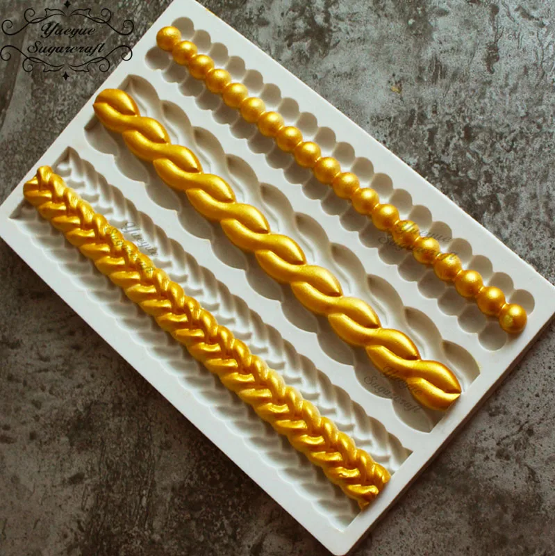 Yueyue Sugarcraft борода силиконовая форма помадка форма для украшения торта инструменты форма для шоколадной мастики