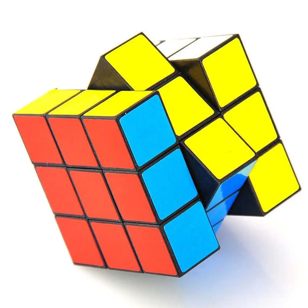 53 мм классические магические кубики игрушка 3x3x3 ПВХ стикер блок головоломка