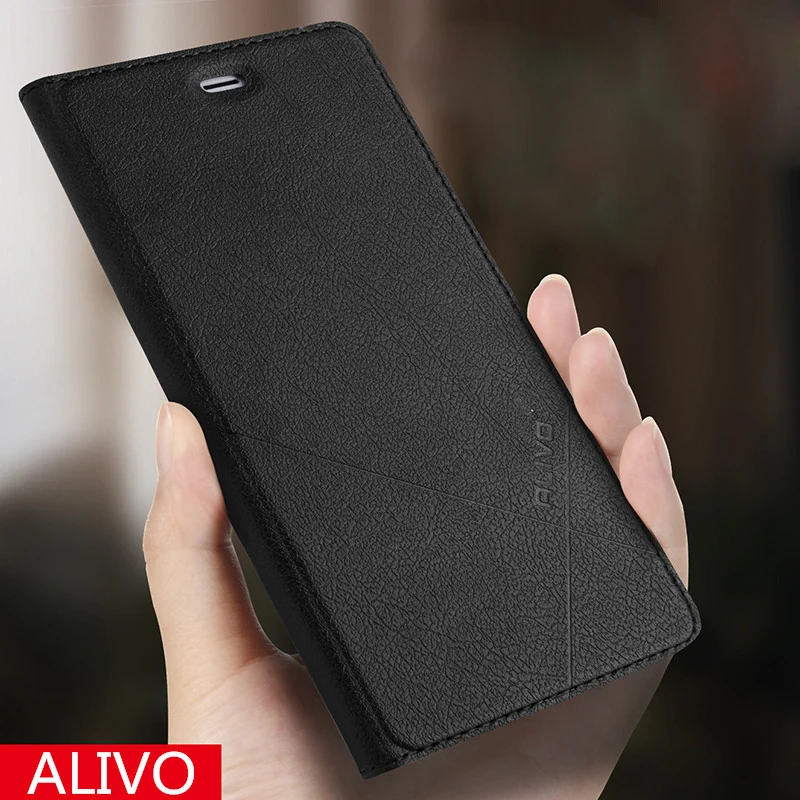 Alivo фирменный кожаный чехол-кошелек для Xiaomi Redmi 4X Note5 5 plus 6a 6Pro 8se 3S откидной Чехол с карманом для карт чехол-подставка s