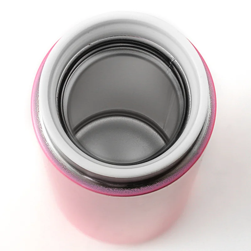 Карамельный цвет Кофе термос чашка Нержавеющая сталь вакуумная Герметичная