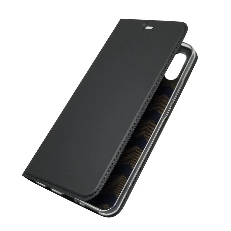 Флип кожаный чехол для телефона Etui для Huawei Y7 Чехлы Y7 Y9 чехол Роскошный Ультратонкий чехол-кошелек