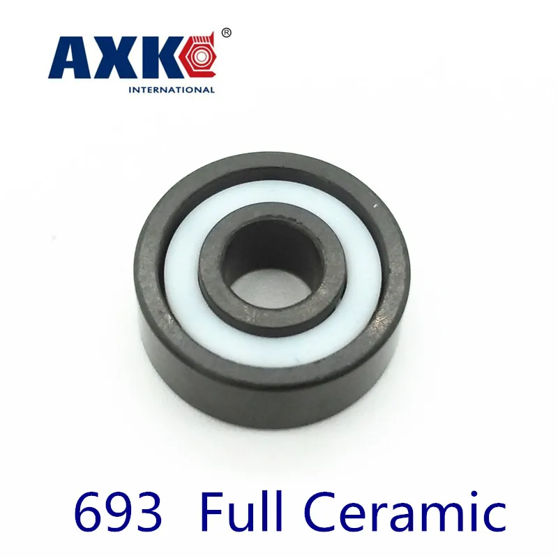 Axk 693 Полный керамический Si3n4 3x8x3 3 мм/8 мм/3 мм шариковый подшипник|bearing bearing|bearing