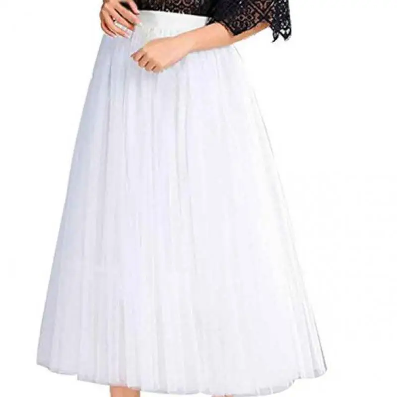 NFIVE Brand 2018 Women Jacobs Long Skirts Korean Summer New Lace Stitching High Waist Fashion Quality Solid Color A Word Skirt | Женская
