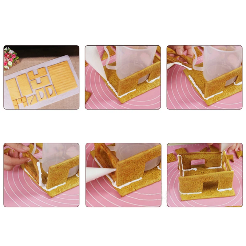 Металлическая форма для выпечки печенья QuickDone из нержавеющей стали 7 шт./компл. 3D в