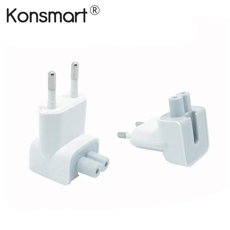 Разъемный адаптер Konsmart с вилкой EU для Apple iPhone 6, 7, iPad, настенное зарядное устройство USB, MacBook Air Pro, европейская мощность