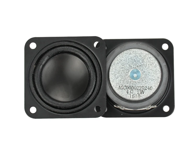 AIYIMA 2 шт 1,5 дюймов Мини Полнодиапазонный динамик s 4Ohm 2 Вт PP Pot Cloth Edge аудио портативный громкий динамик DIY для bluetooth-динамика