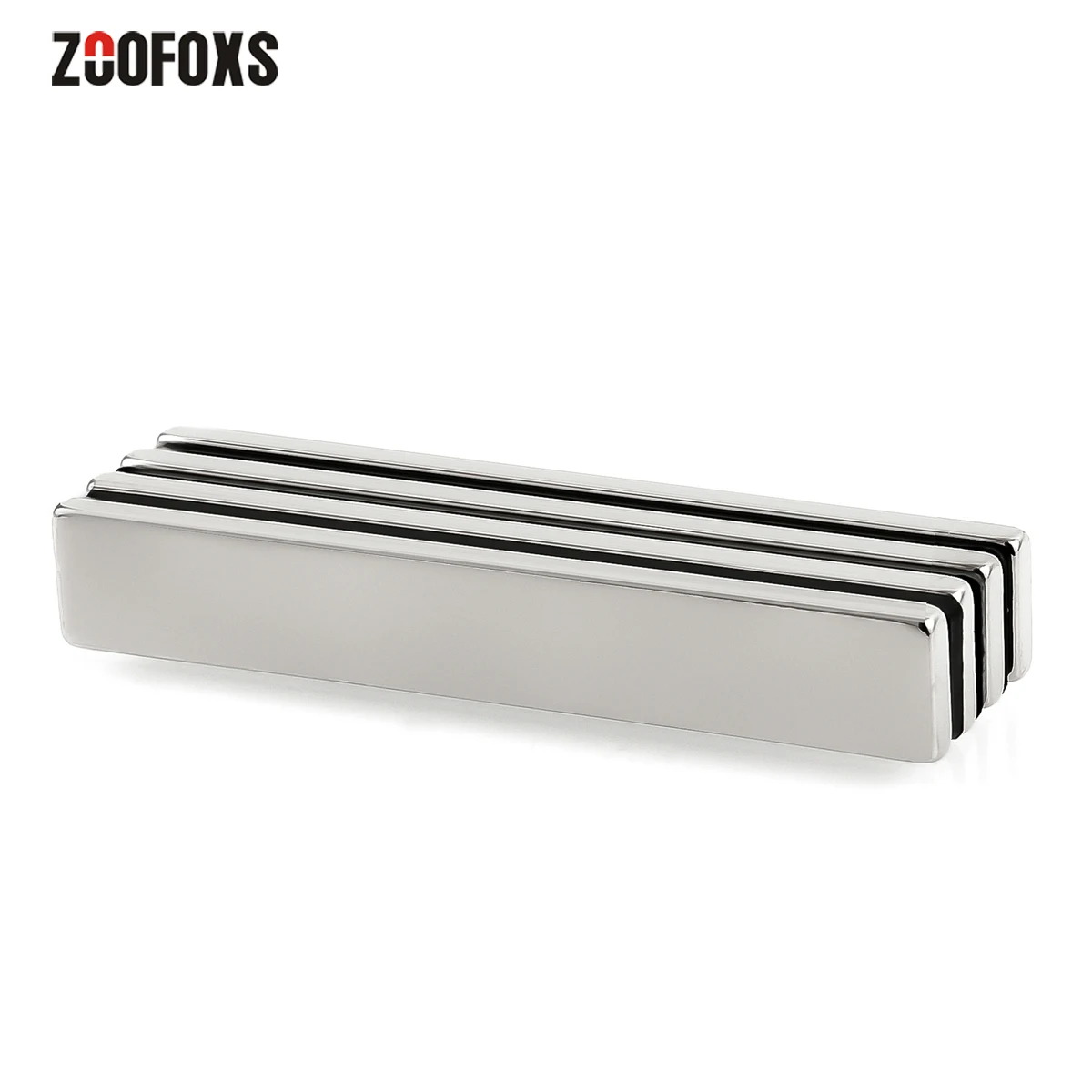 

ZOOFOXS 2 шт. 60x10x3/4/5 мм N35 блок сильный неодимовый магнит редкоземельный Мощный магнит на холодильник 60x10x3/4/5 мм