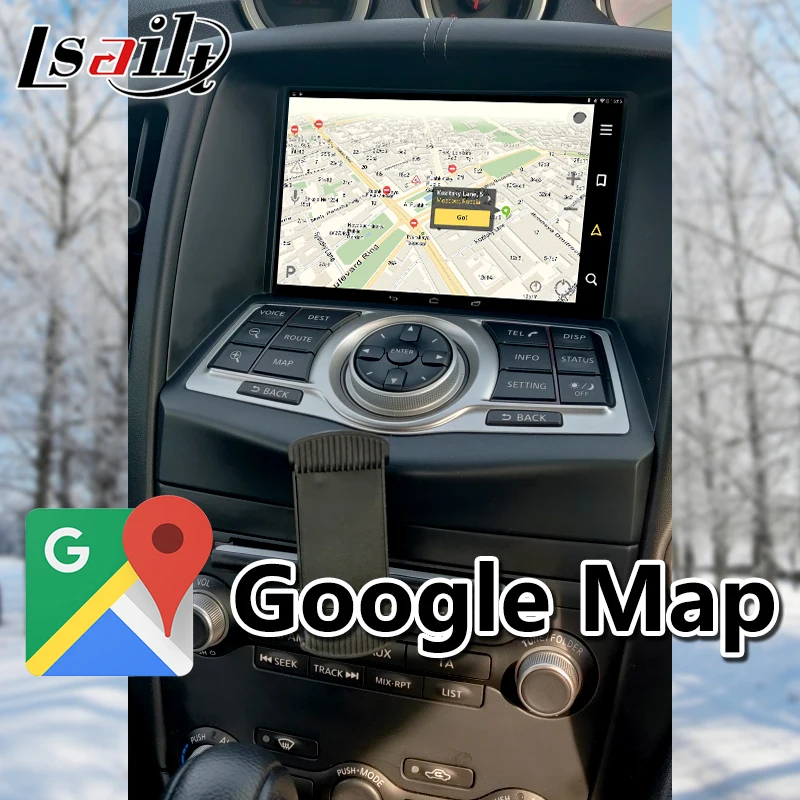 Lsailt Plug and Play Android 7,1 gps навигационная коробка мультимедийный видео интерфейс для- Nissan 370Z
