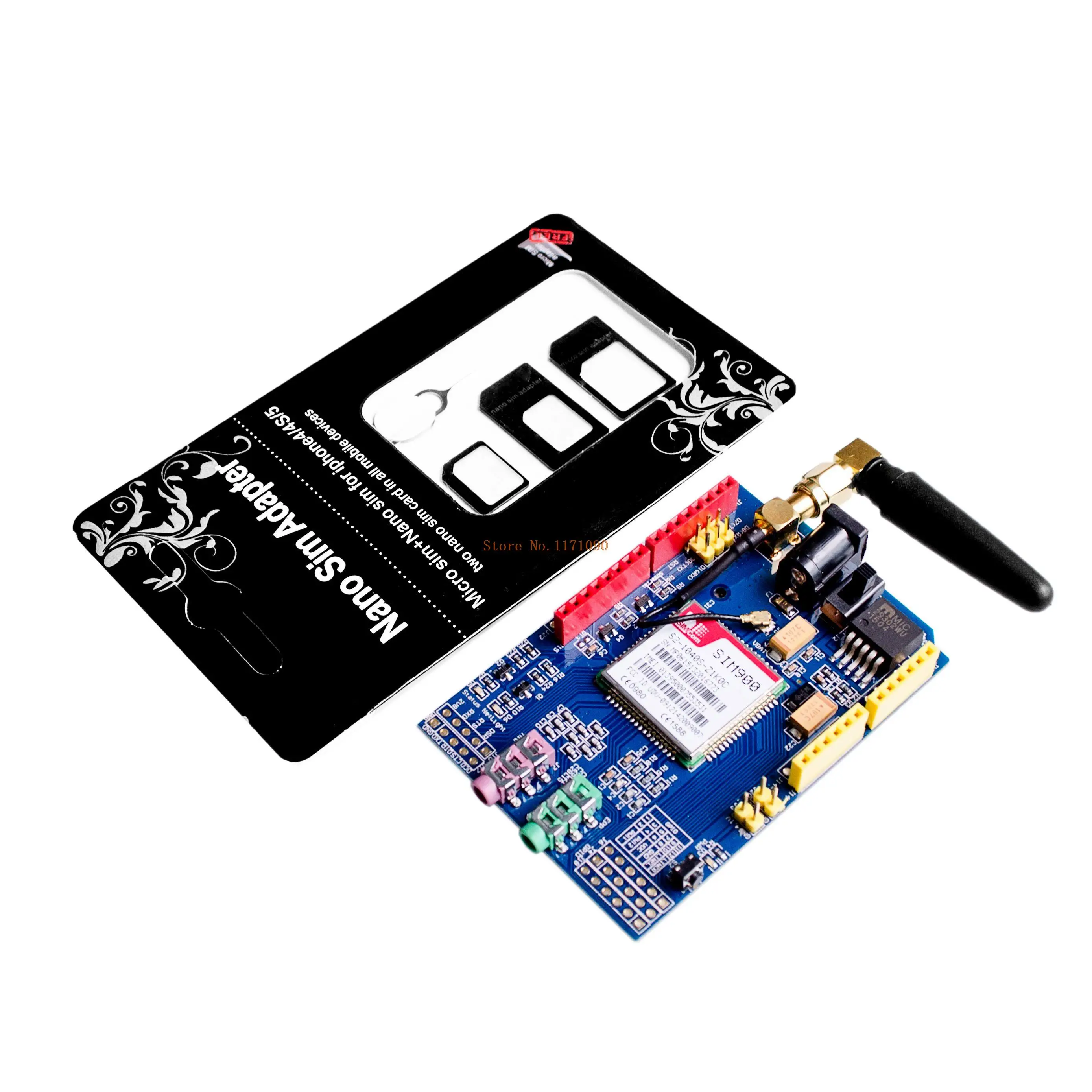 Маленький SIM800L GPRS GSM модуль Micro SIM карты Ядро платы четырехдиапазонный TTL последовательный порт для arduino