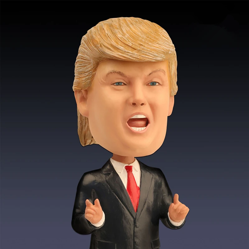 Кивающие куклы Дональд Трамп трясущиеся головы аксессуары для украшения