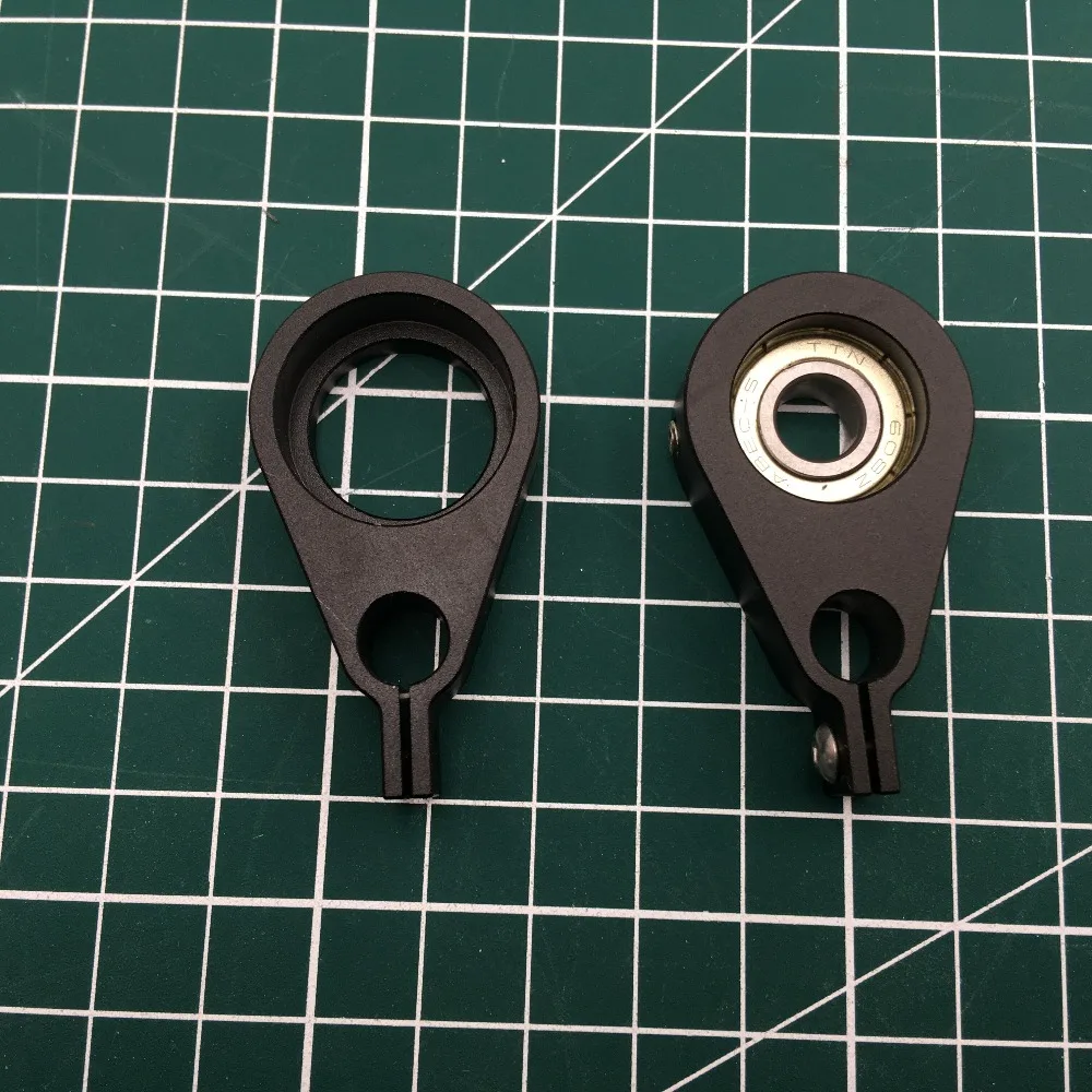 Черная Алюминиевая противоскользящая пластина для 3D принтера Anet A8 обновленный