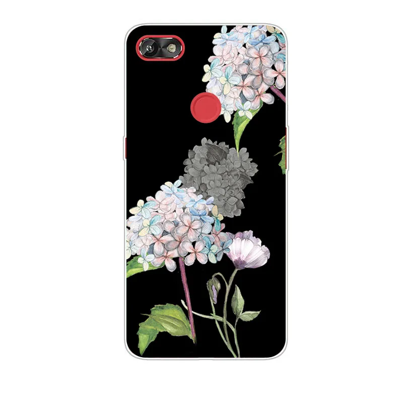 Infinix HOT 6 X606 Case Silicon bloom Flowers Painting Soft Back Cover for HOT6 X606B X606C X606D Phone protect Bags shell |