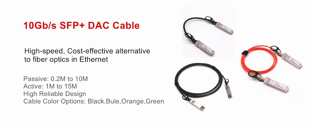 ЦАП кабель SFP+ пассивный прямой медный Twinax кабель 1 м 30AWG совместимый для Ubiquiti Mikrotik Zyxel Arista и т. Д