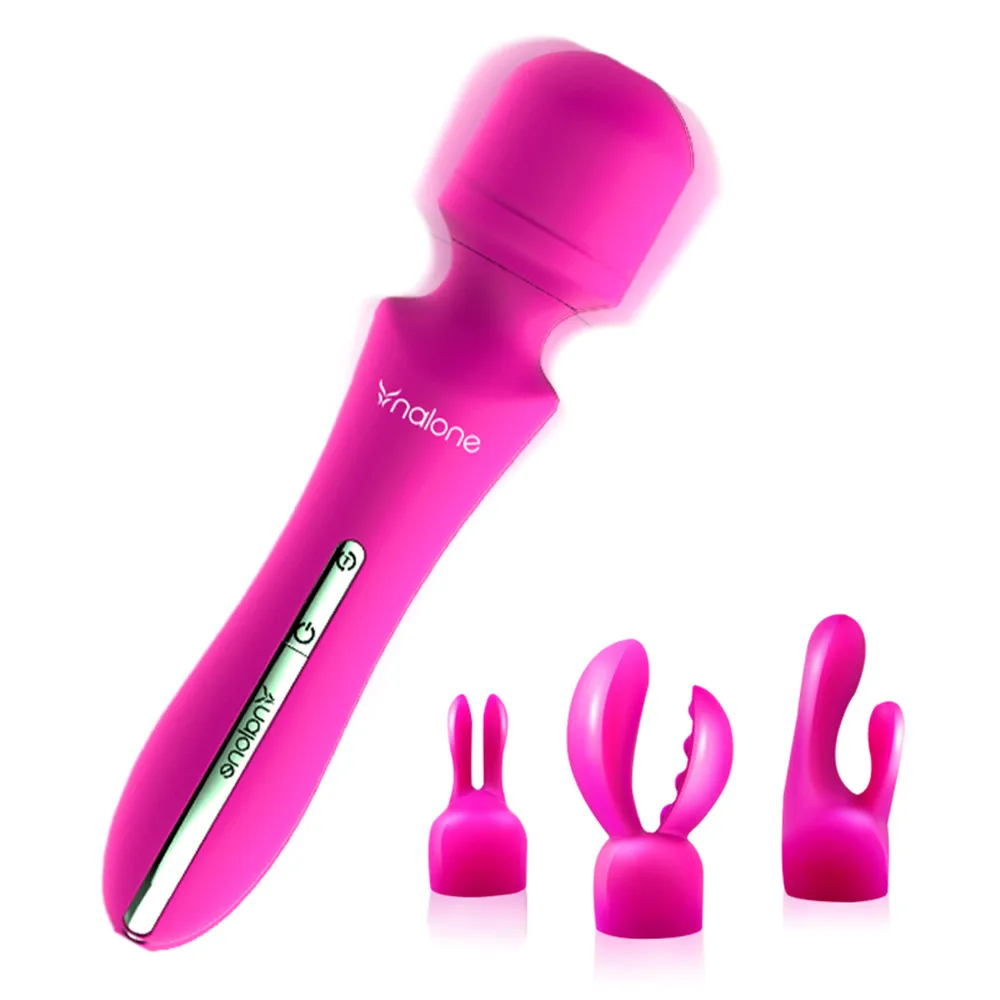 Вибратор-мастурбатор Nalone силиконовый с зарядкой от USB 7 видов вибрации для женщин