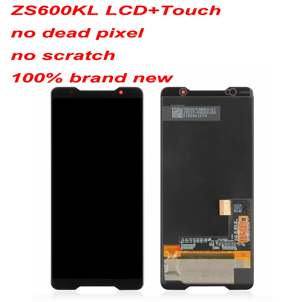Оригинальный Amolded ЖК-дисплей Экран для Asus ROG Phone ZS600kl z01QD Дисплей кодирующий