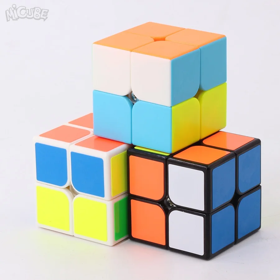 Micube Qiyi 2x2x2 куб qidis Magic Cube Скорость головоломки 50 мм Cube Развивающие Игрушечные лошадки для детей cubo magico