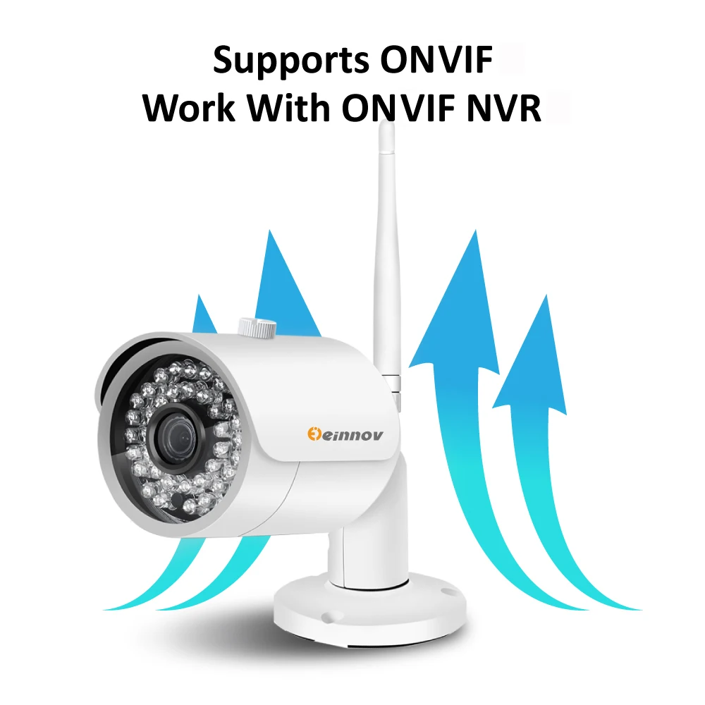 Einnov Onvif 1080 P видео наблюдение Wifi камера домашняя беспроводная безопасность аудио