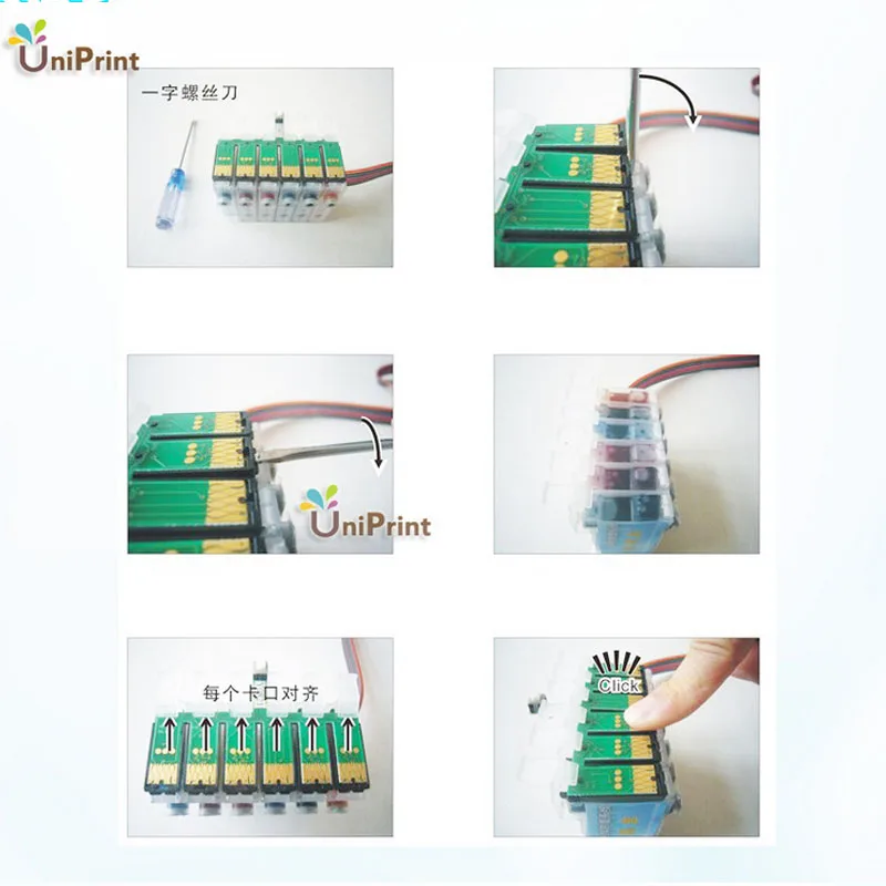 5 комплектов чипов 821N T0821 ARC для принтеров T50 T59 TX700 TX800 TX820 TX710W TX650 TX810FW RX615 R270 R390 RX590 ciss