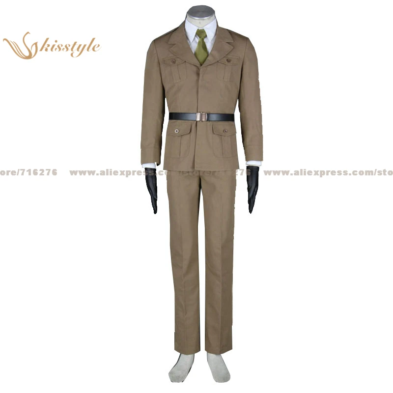 Kisstyle Fashion Hetalia: Axis Powers Alfred американская униформа одежда для косплея