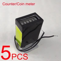 free shipping 5pc countercoin meter for arcade machinegame machinevending machine
