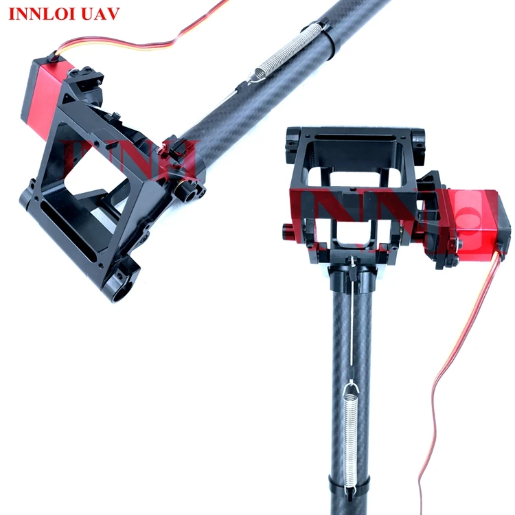 Электронное выдвижное шасси для многоосевого вертолета дрона 4 6 8 роторного БПЛА