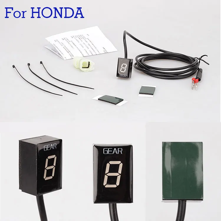 

Универсальный мотоцикл 1-6 уровней Ecu разъем, крепление, скорость, шестерня, дисплей, индикатор для Honda NC700 CBR500R CBR1000RR CB500F VFR800F
