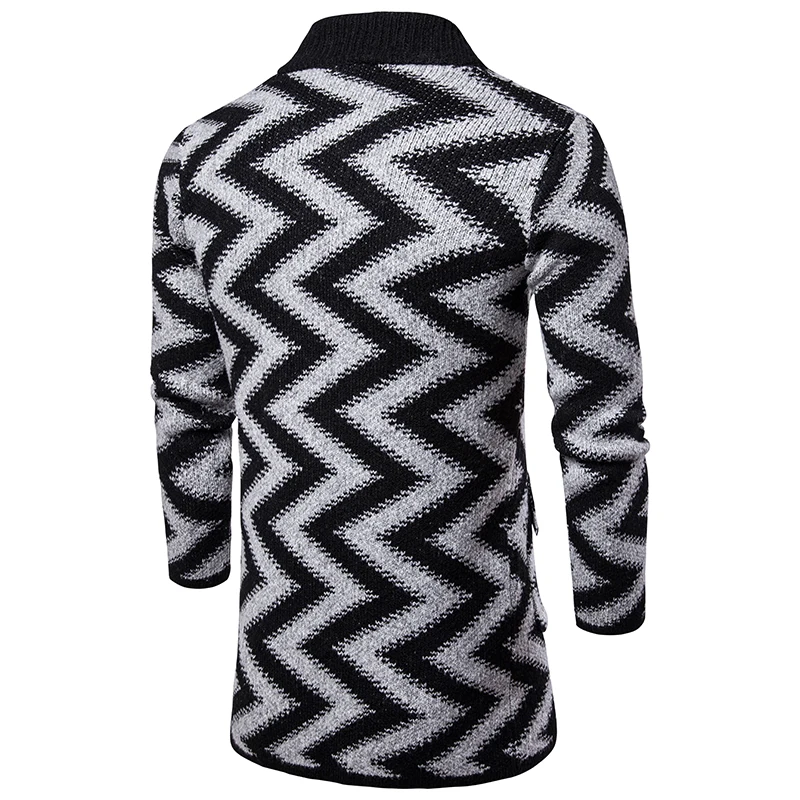 Новинка 2019 корейский стиль модный популярный мужской вязаный кардиган в стиле