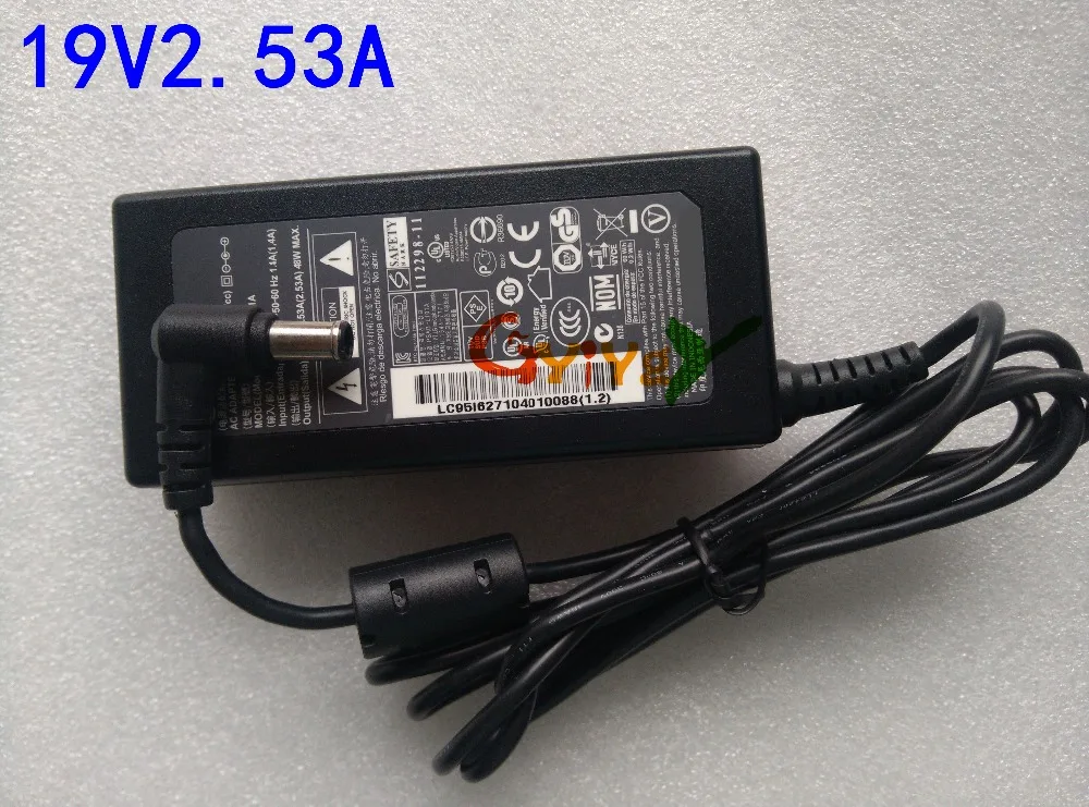 19V 2.53A машинка для стрижки 48 Вт адаптер переменного тока для LG DM2352D 22MP47D 22MP55HQ 23M45VQ 23MP48D E2242T Зарядное устройство адаптер PSAB-L101A PA-1650-64 LCAP35