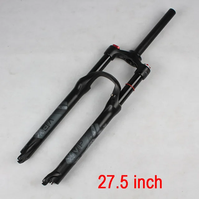 black 27.5er XC20 MTB велосипед масло и газ вилка 26 27,5 er плечо контроль местный премиум-черное тефлоновое покрытие Внутренняя труба подвеска вилка - Цвет: black 27.5er