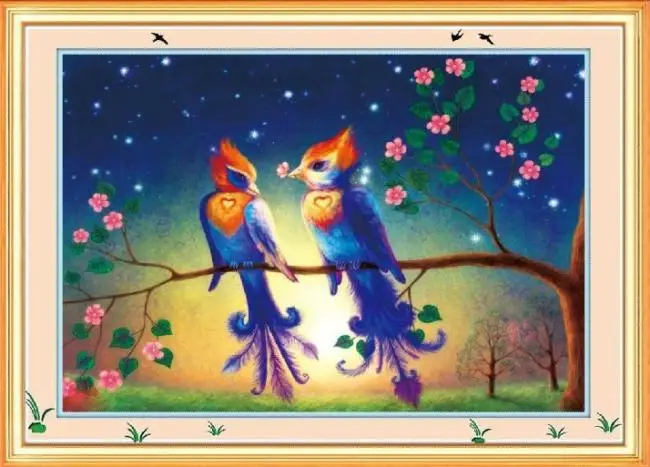 100% наборы узоров для вышивки крестиком без отделки вышивальные рукоделия полная