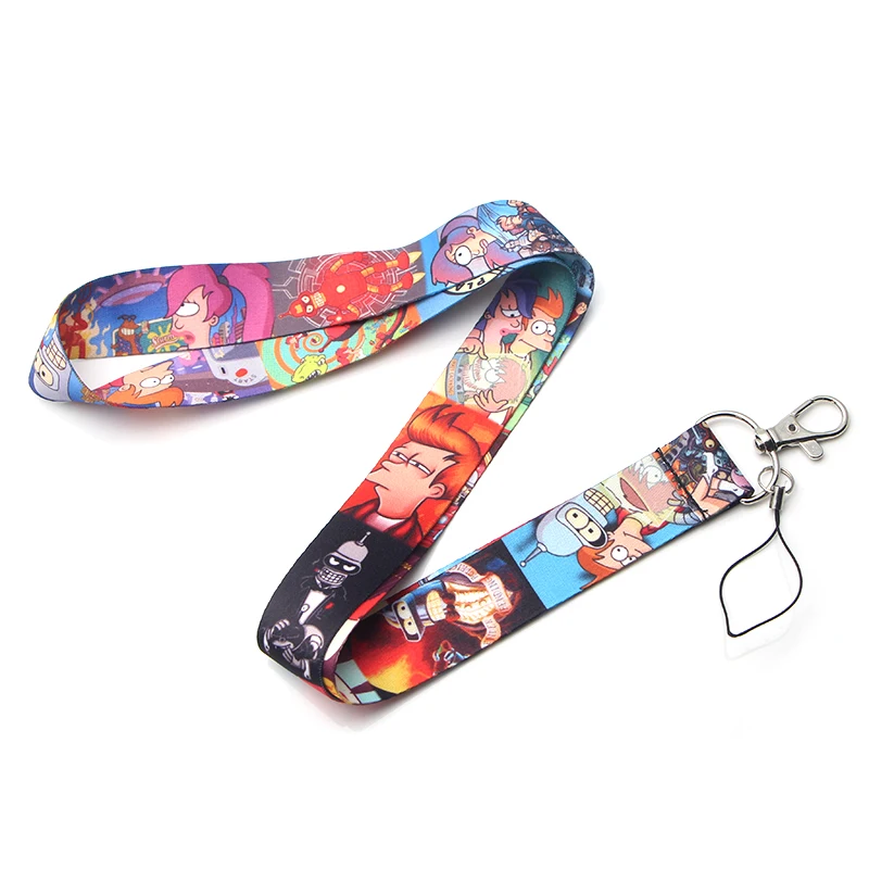 P2771 Dongmanli Futurama Талреп Бейдж ID Lanyards/мобильный телефон Веревка/ключ талреп шейный ремень аксессуары