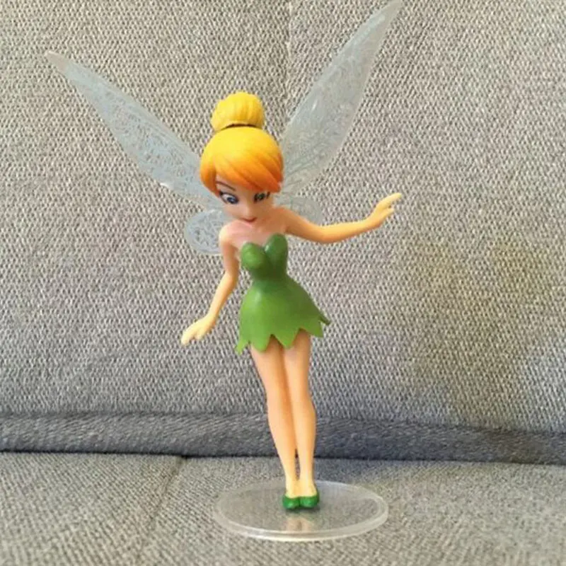 4 шт./компл. детский подарок Tinkerbell куклы детские анимационные Мультяшные игрушки