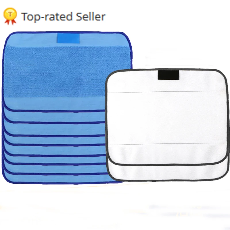 8 шт. тряпки из микрофибры для влажной и сухой уборки роботов-йотов браава herba 4200