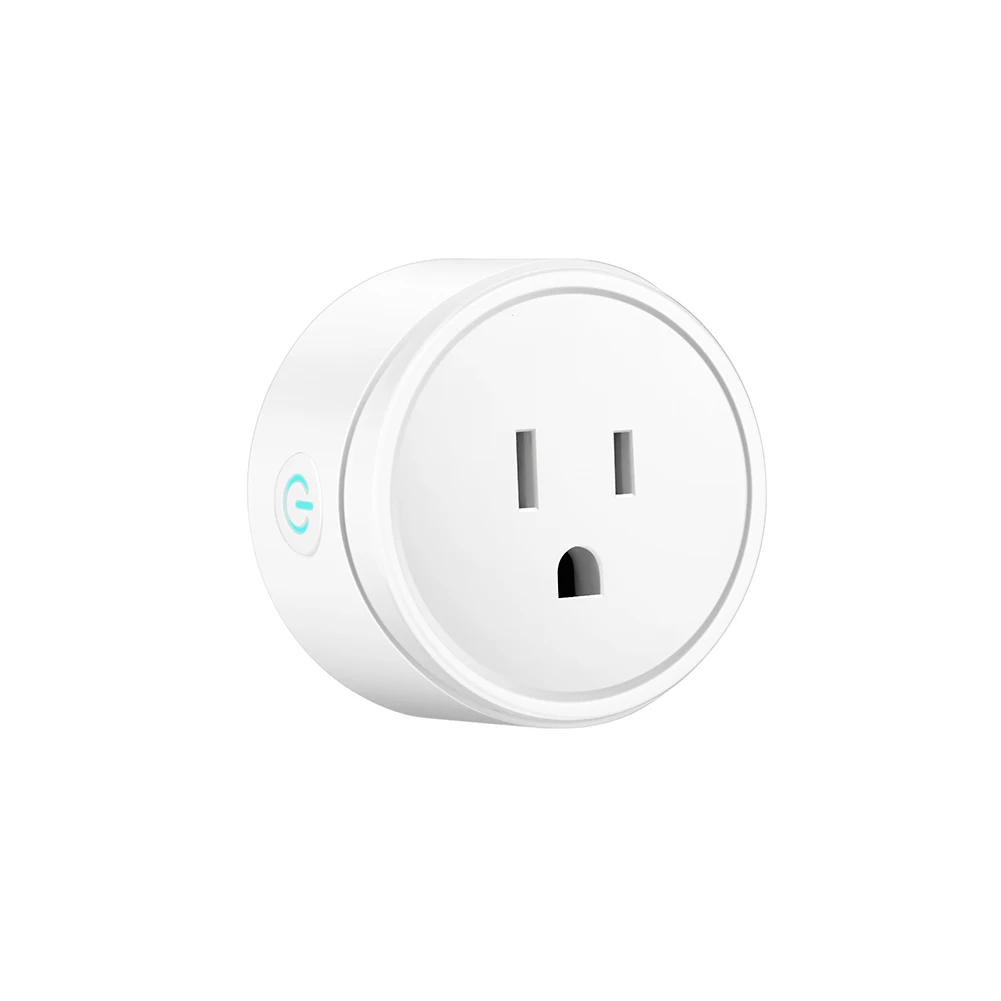 US Plug Мини умный ЕС штекер Wifi контроль питания 16А розетка контроль энергии таймер переключатель Голосовое управление работает с Alexa Google и IFTTT - Цвет: US Plug