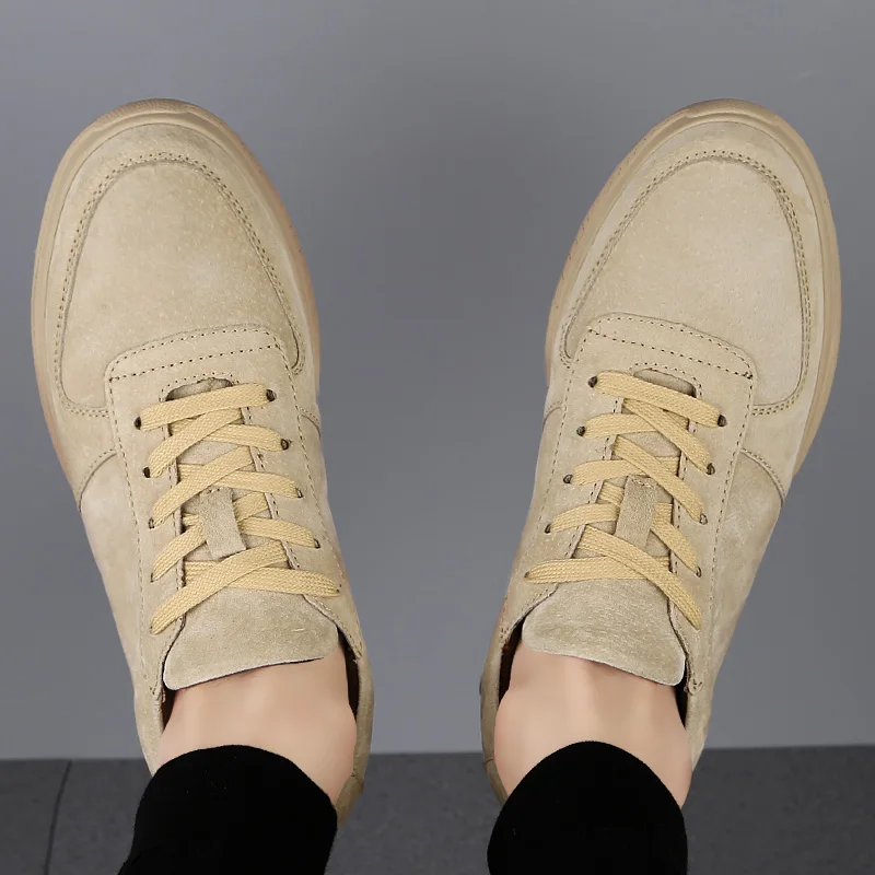 2019 Men Fashion Breathable Shoes Genuine Leather Sneaker for Outdoor Designer Sneakers | Обувь