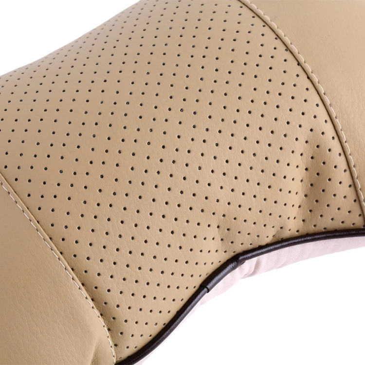 One piece car seat covers cushion headrest Emulation silk supports for ford bmw toyota volkswagen Neck Auto Safety Pillow | Автомобили и