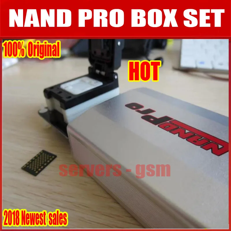 Новейший 100% оригинальный NAND PRO BOX Nand Pro Ultimate Flasher/ ip nand программатор|nand flasher|nand