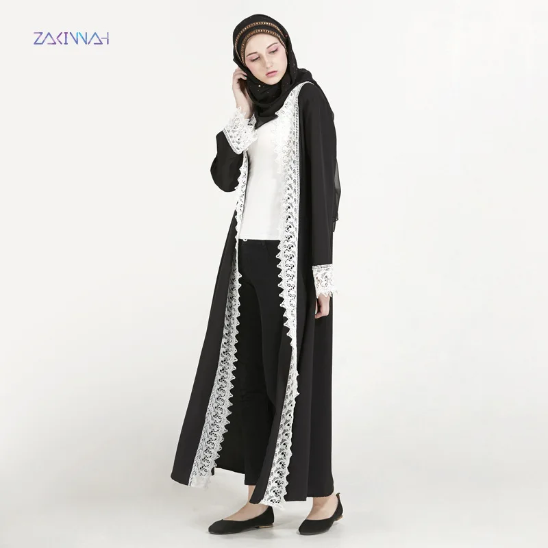 Ближний Восток индонезийские кружева вязаные крючком полые мусульманский халат