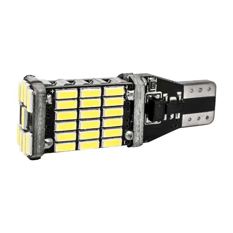 2 шт. автомобильные светодиодсветодиодный лампы T15 921 W16W 45 SMD 4014 | Автомобили и
