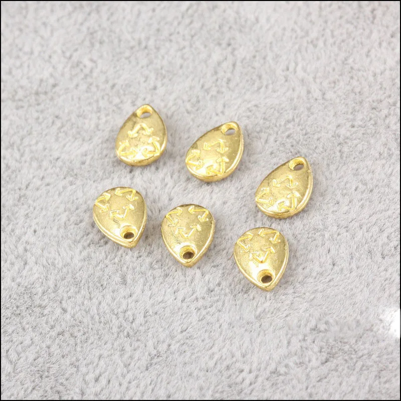 50 шт./Лот 10 мм * 7 посеребренные или позолоченные цвета | Украшения и аксессуары