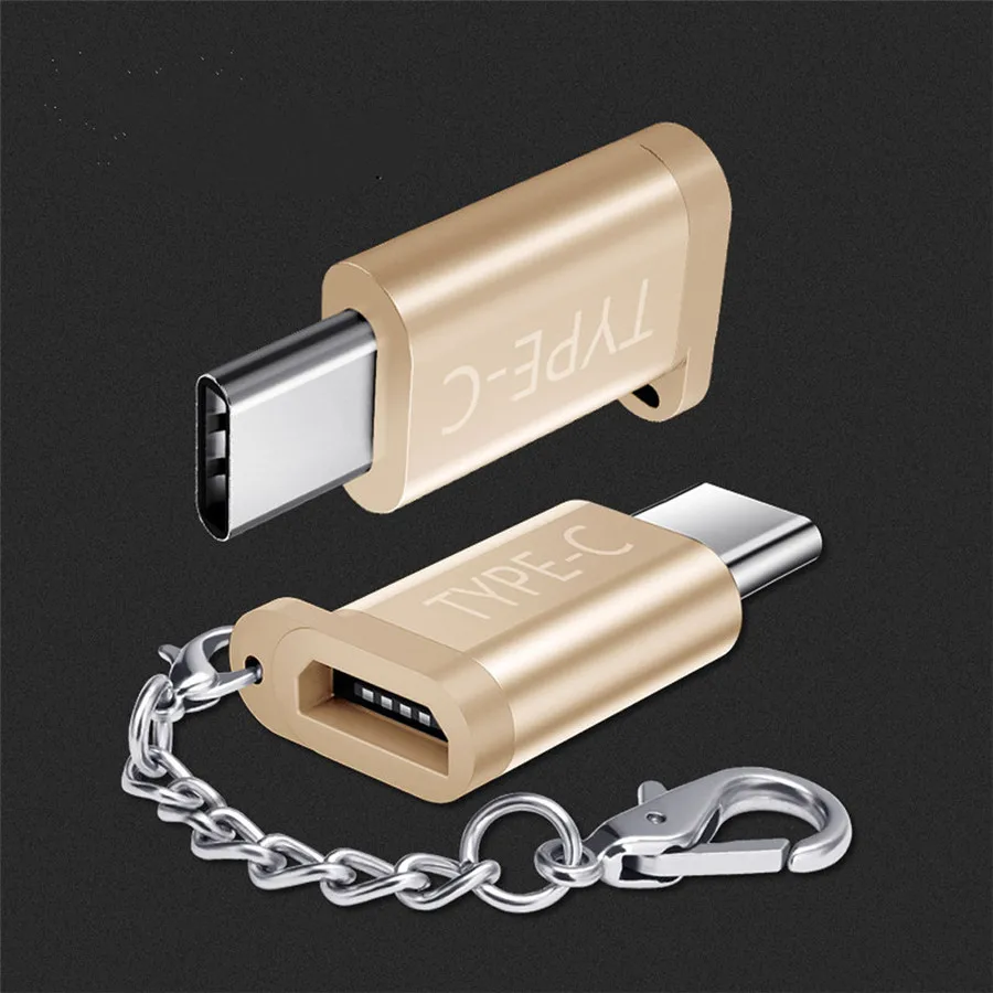 Адаптер для зарядки с USB Type-C на Micro Samsung Galaxy S8/S8 Plus высокоскоростной