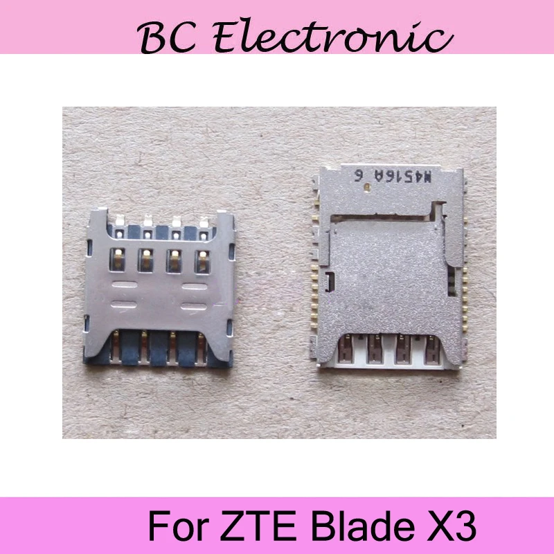 1 комплект новинка держатель гнезда для SIM-карты сменный слот-лоток ZTE blade X3