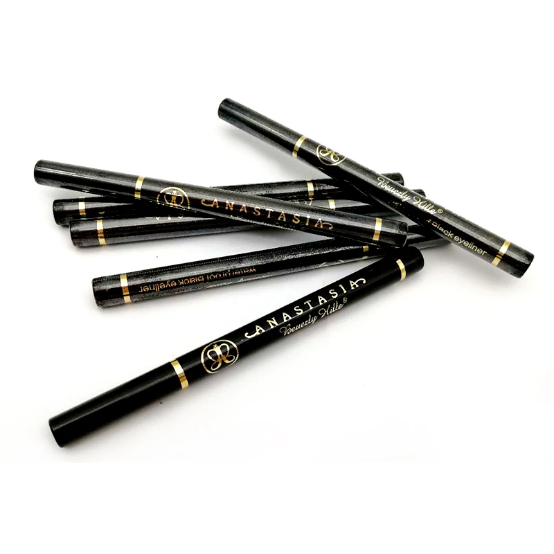 Жидкая Водонепроницаемая подводка для глаз Anastasia Beverly Hill карандаш Черная