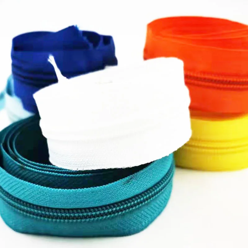 5 м 5# нейлоновые катушки молнии для DIY Швейные сумки обувь, одежда аксессуары 24 цвета доступны