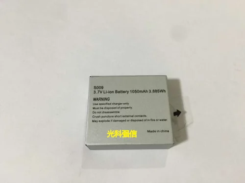 Аккумулятор SJ4000 coyote SJ7000 батарея для камеры движения серии S009 1050 мА | Электроника