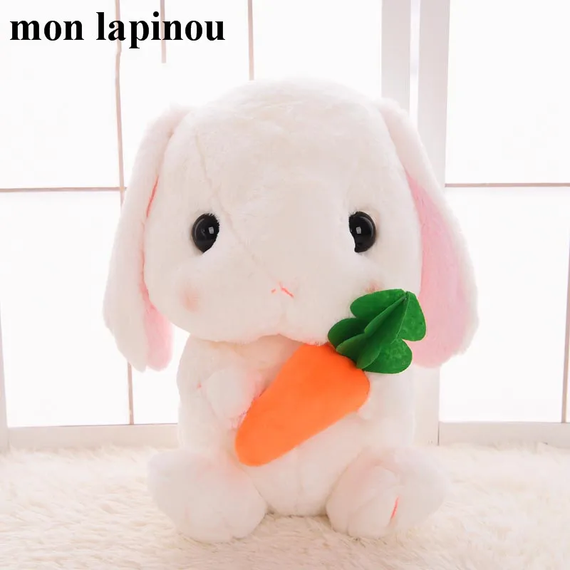 Mon Lapinou 65 см, кролик плюшевые игрушки, забавные Банни куклы, чучела животных мягкие детские игрушки Высокое качество Рождественский подарок для девочек, детская одежда