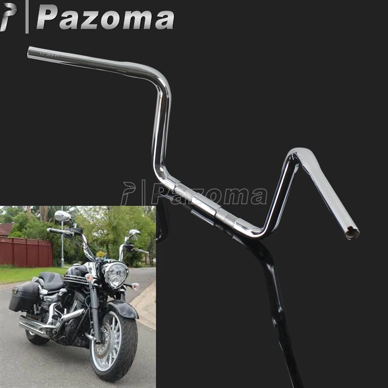 Мотоцикл 1" Rise 32" Ширина хром Ретро рукоятка руль для Harley Softail Cross Bones Softail Heritage Springer