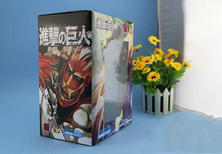 Новое поступление аниме атака на Титанов Mikasa Ackerman Levi rivai фигурка из ПВХ