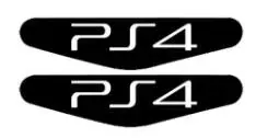 C Классный светодиодный светильник стикер для PS4 контроллер для DualShock 4 аксессуары для игрового контроллера - Цвет: C